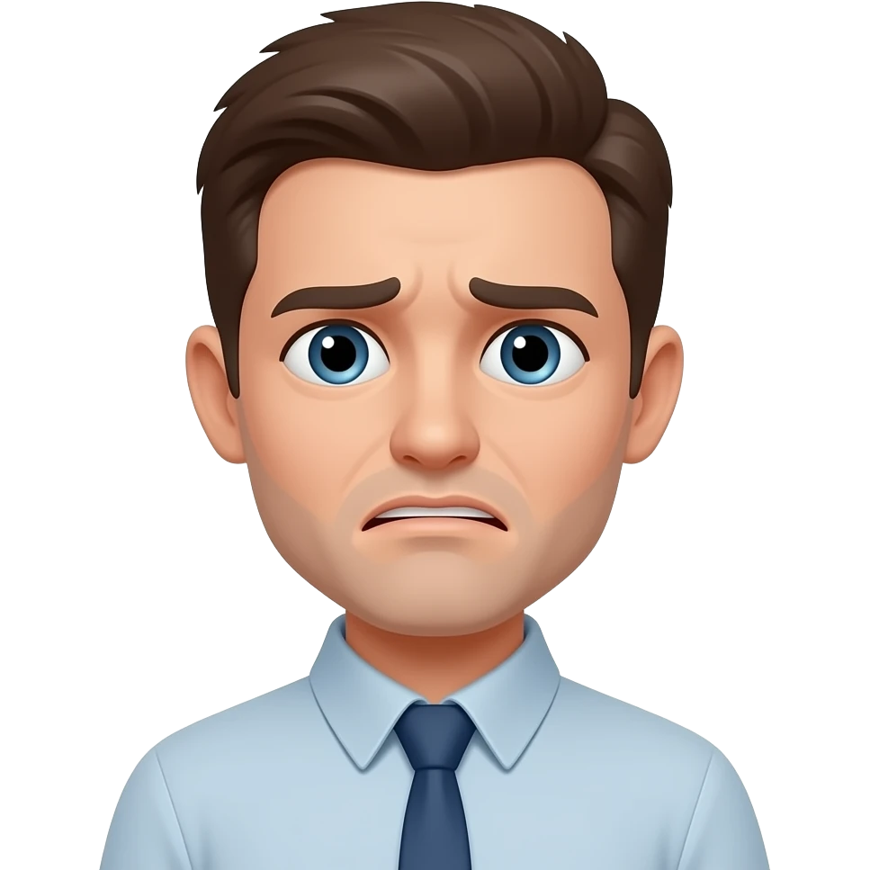 upset kid emoji