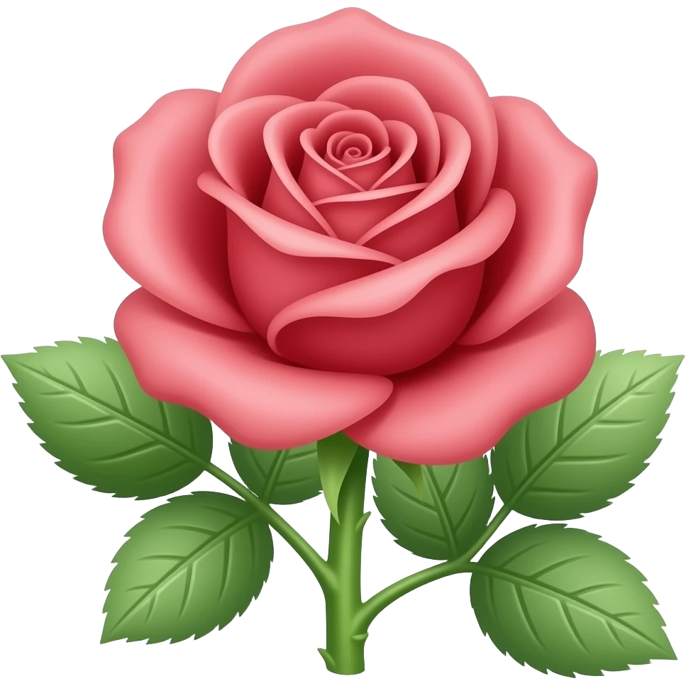 Plante rose emoji