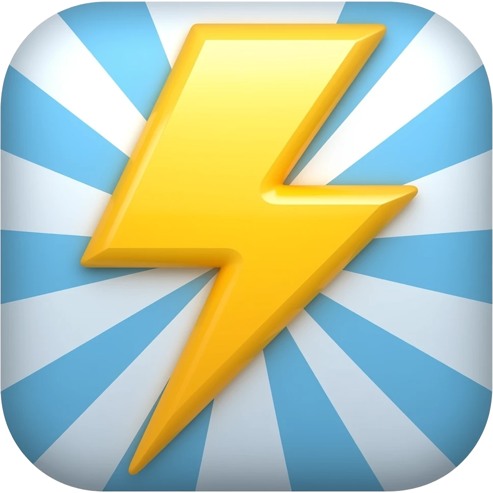 lightning current emoji