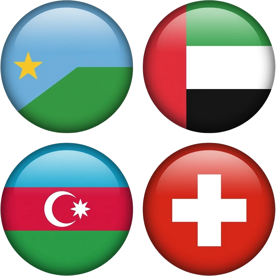 🇮🇷🇩🇯🇦🇪🇦🇿🇨🇭 emoji