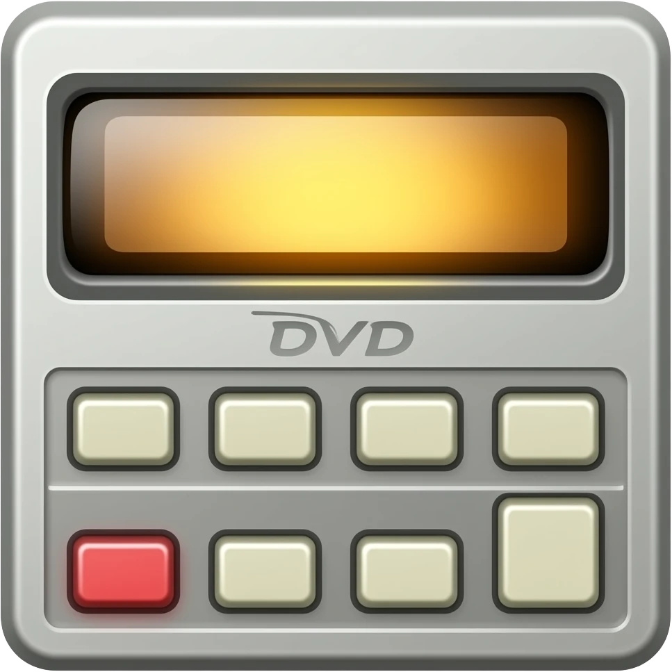 vintage dvd player emoji