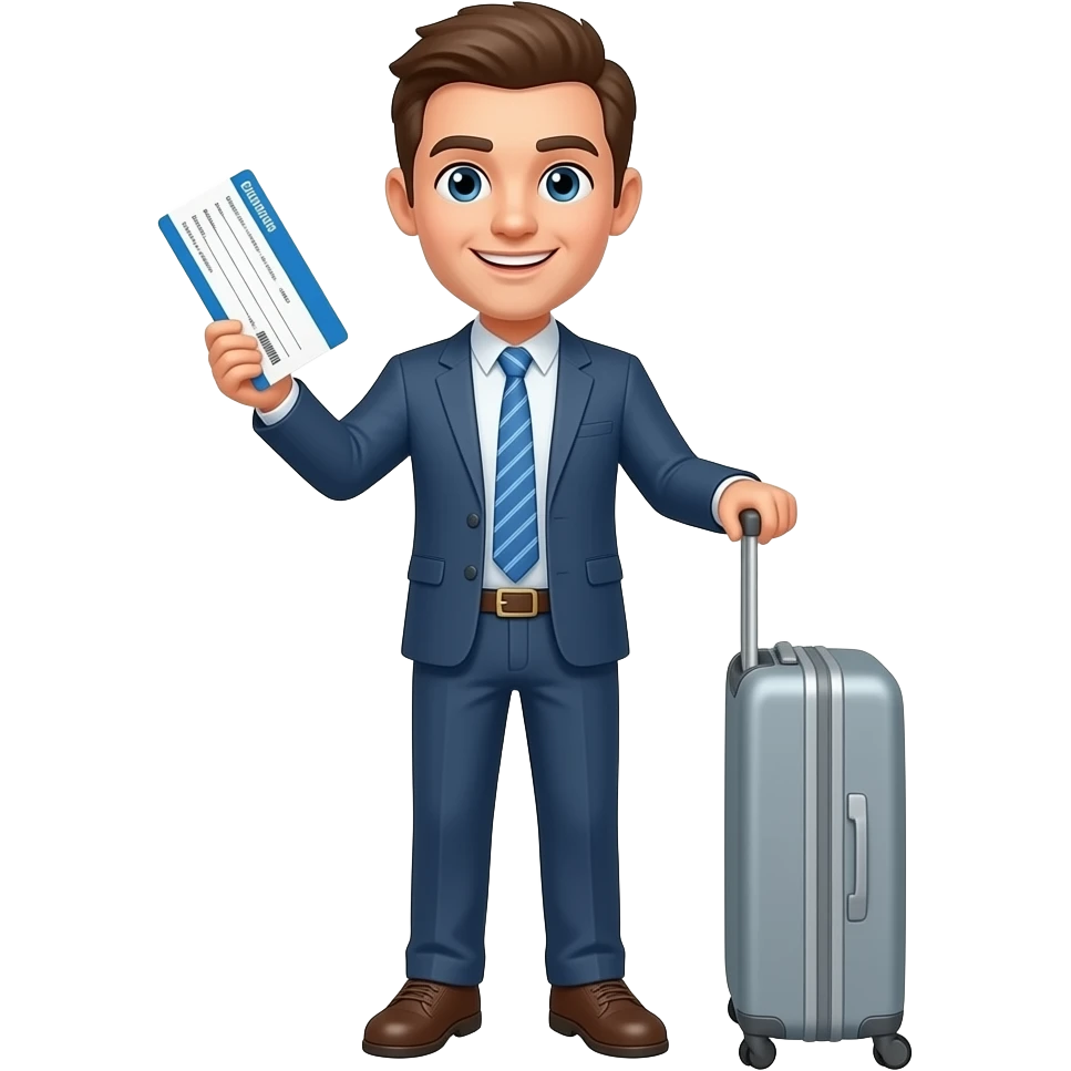 I take my boarding pass emoji