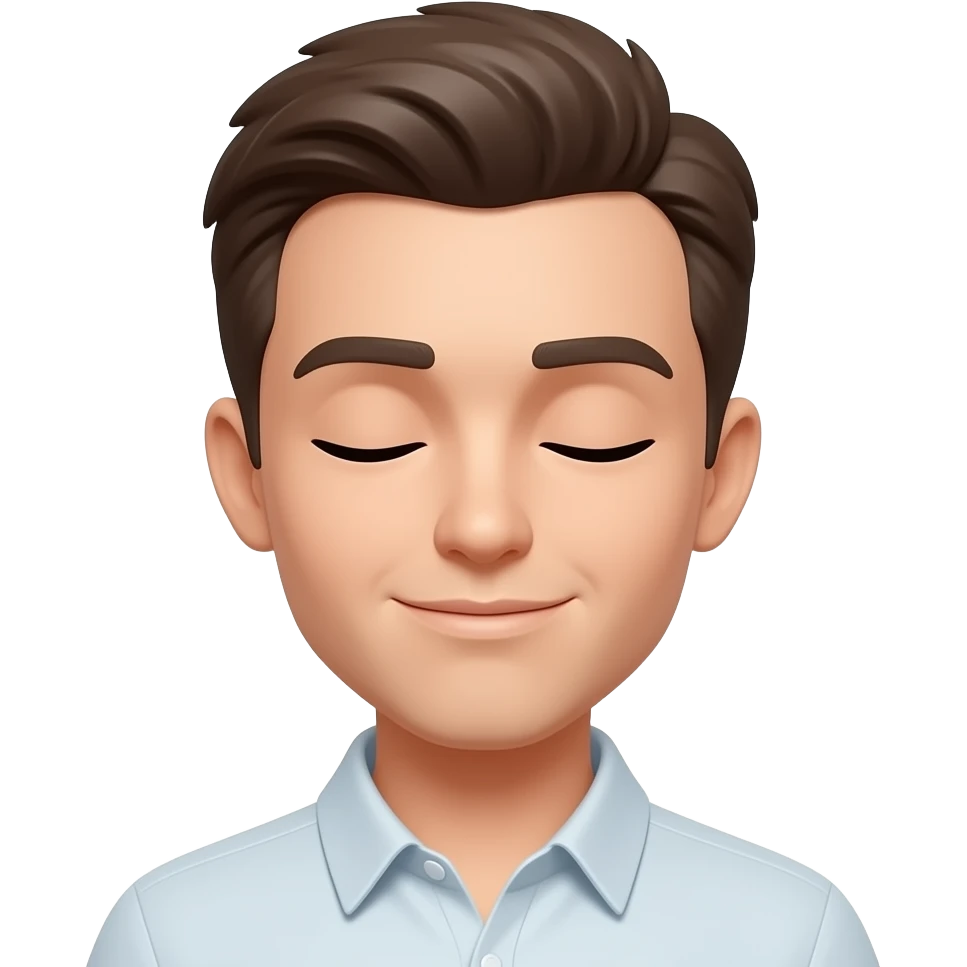 closed eye emoji