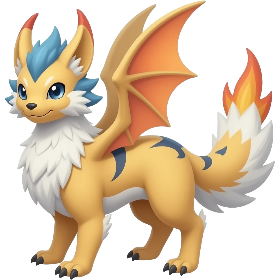 Salandit-Salamence-Furret-Milotic-Exveemon-hybrid emoji