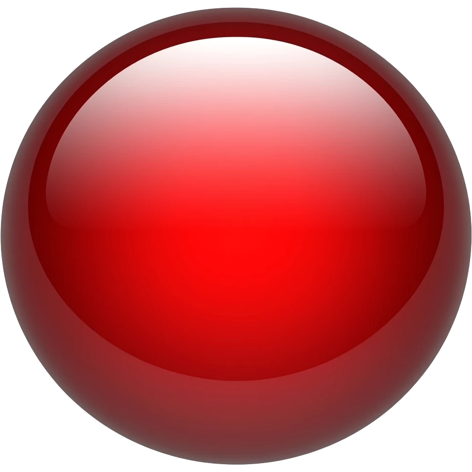 red led emoji