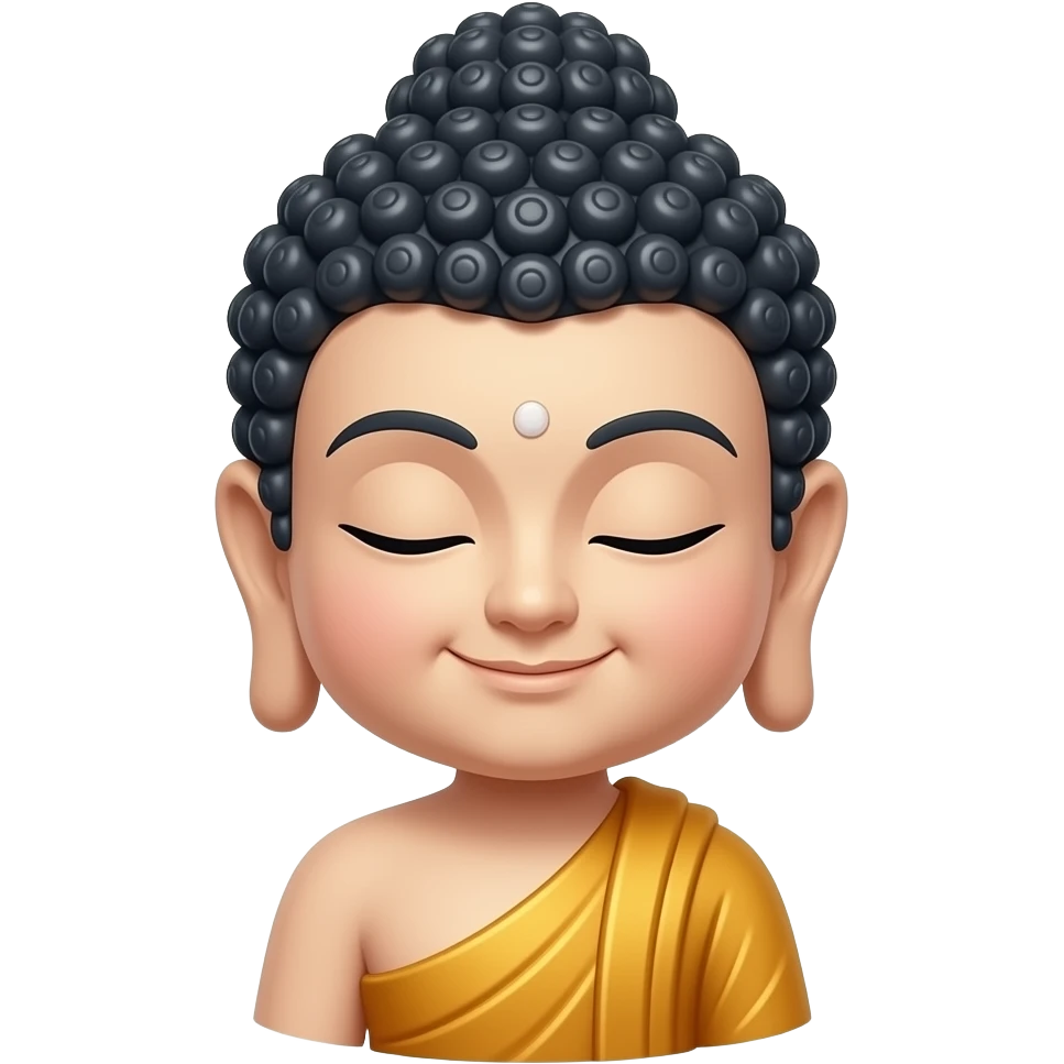 chibi buda emoji