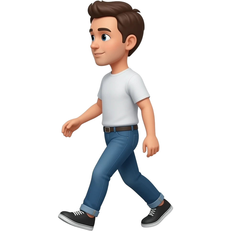 Walking emoji