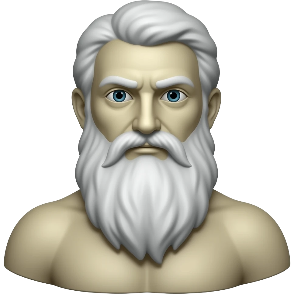 Poseidon statue emoji