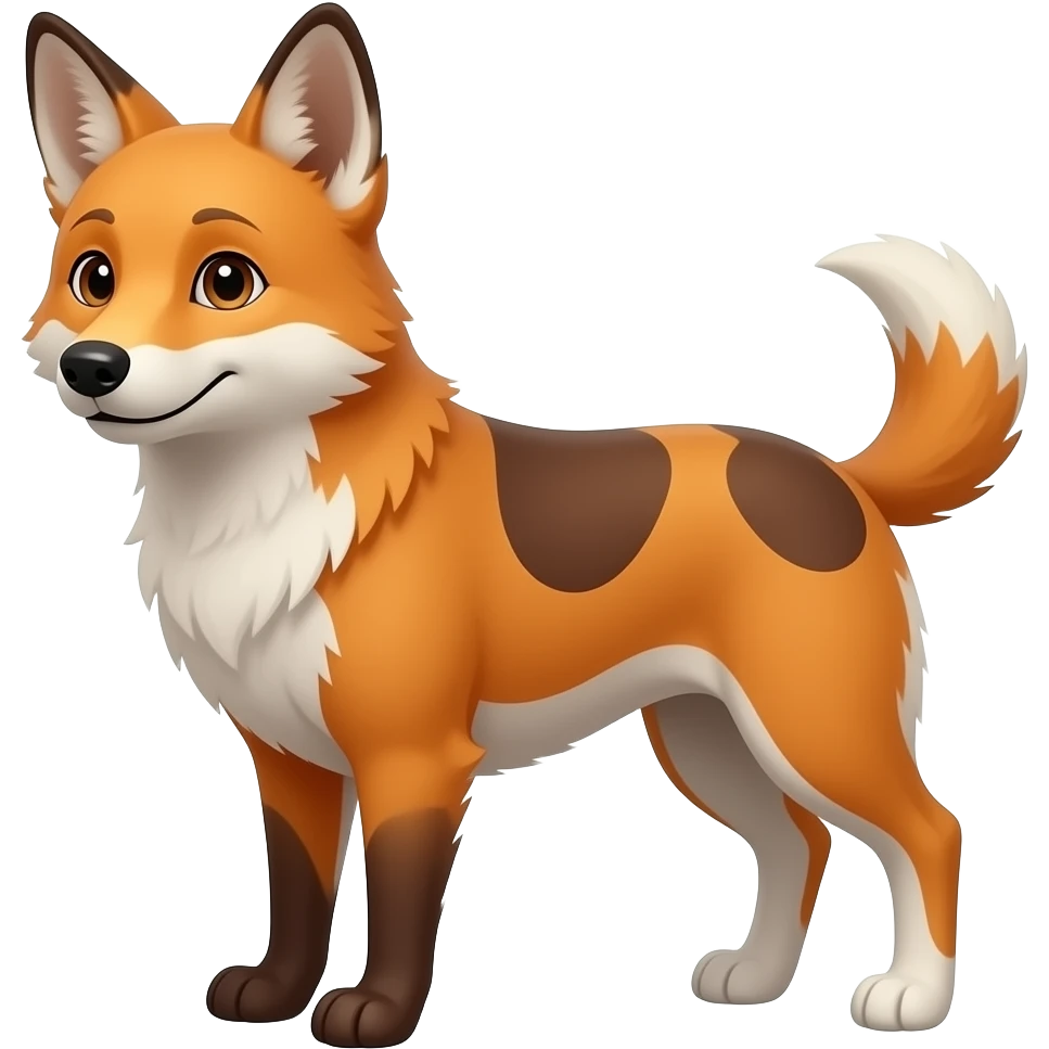 🦊 +🐕 emoji