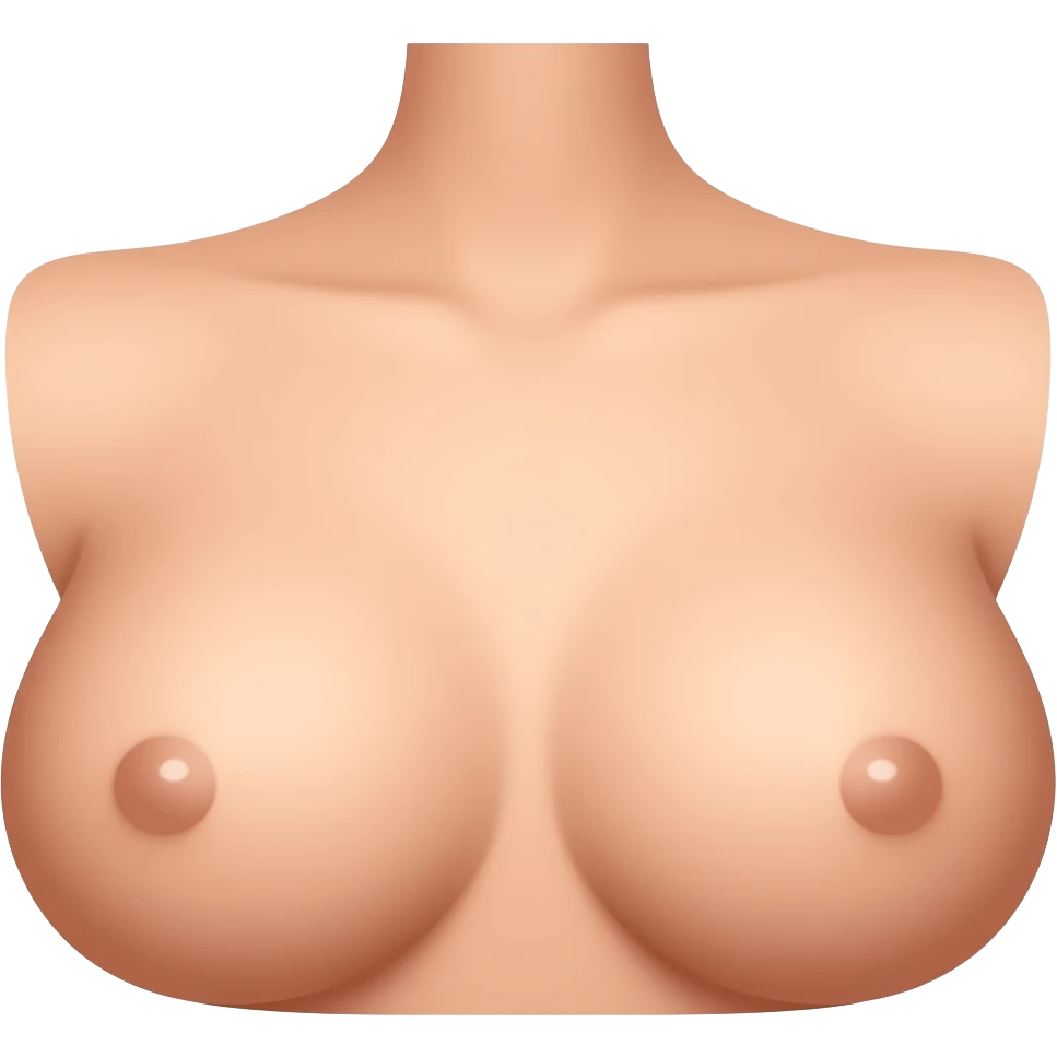 Breast emoji