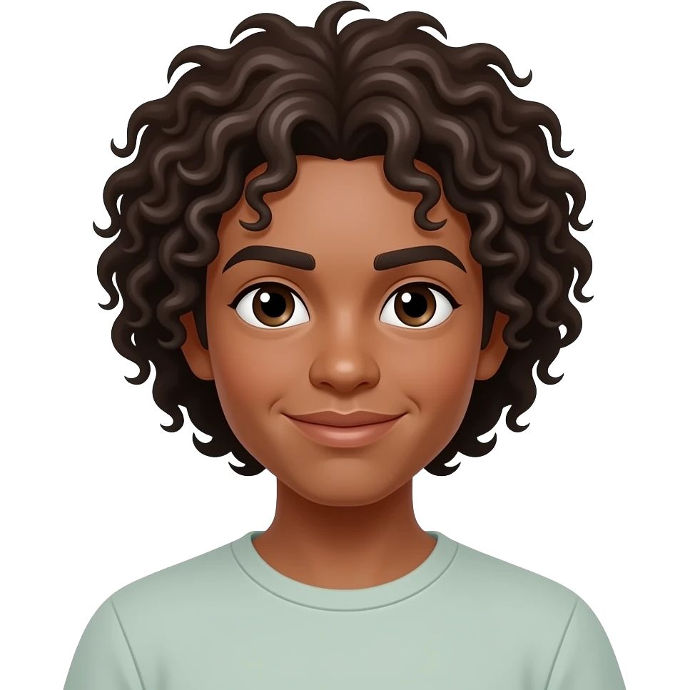 con rulos emoji