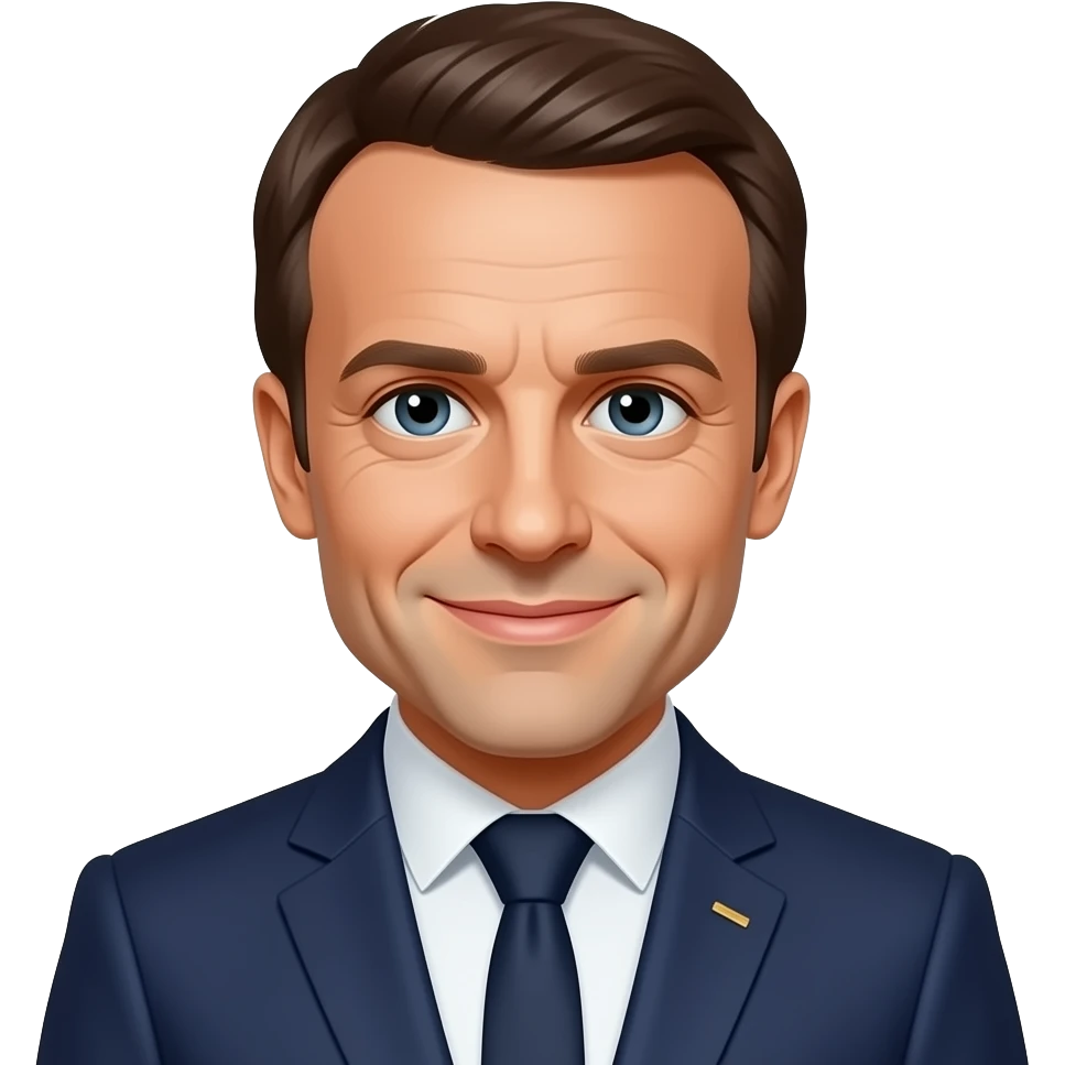 Emanuel Macron emoji