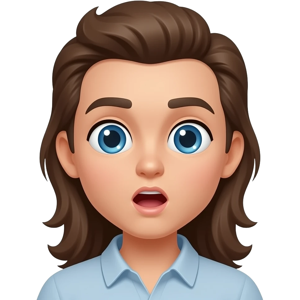 Emoji sorprendido con ojos de estrellas emoji