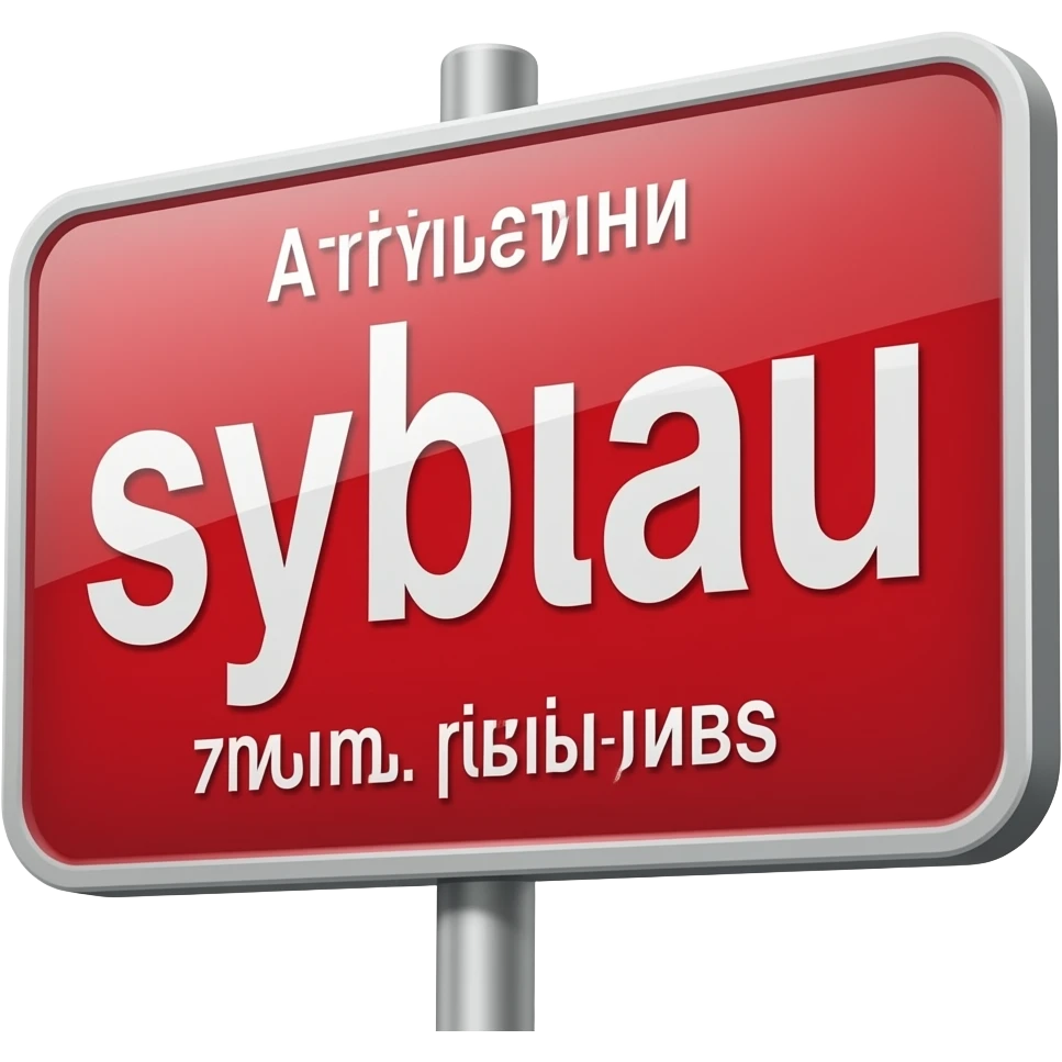 Russia sign "sybau" emoji