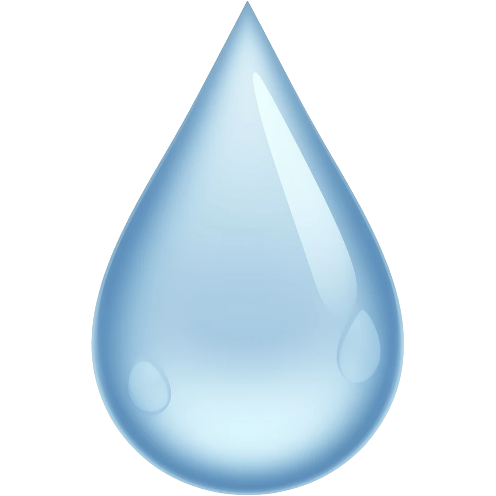 goutte d'eau emoji