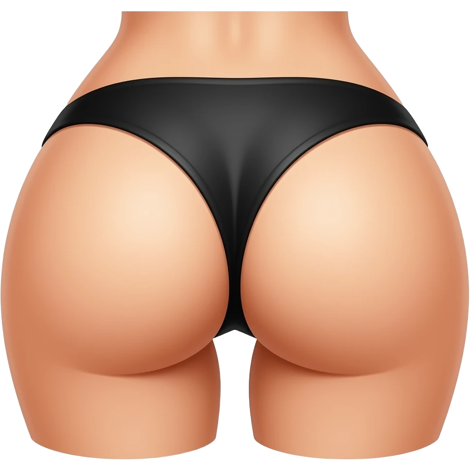 Butt cheeks emoji
