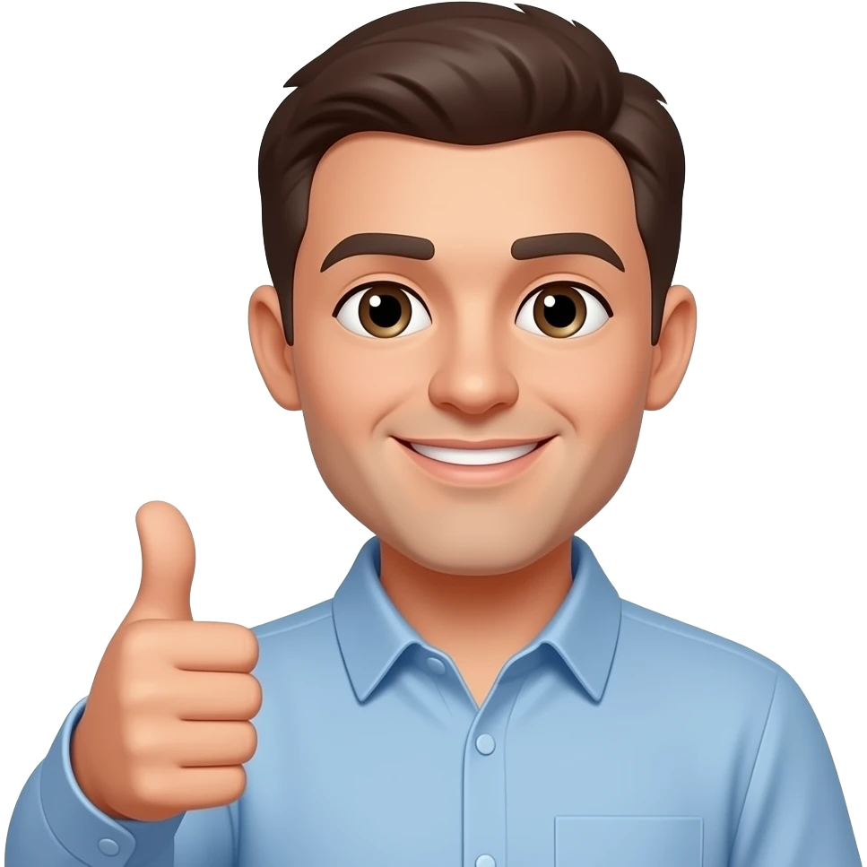 THUMBS UP emoji