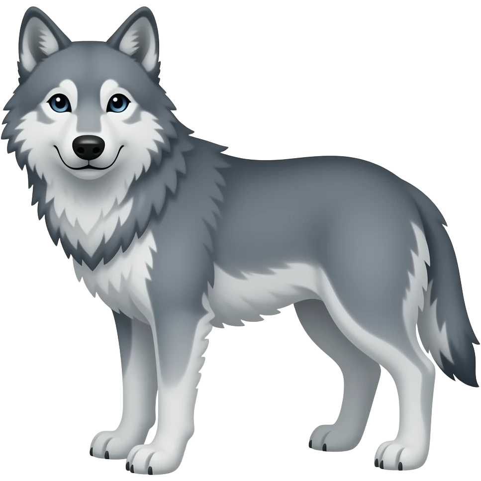 Wolf emoji