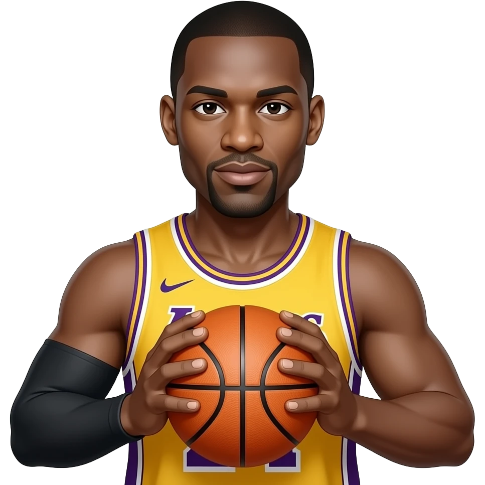 shaq holding basketball emoji