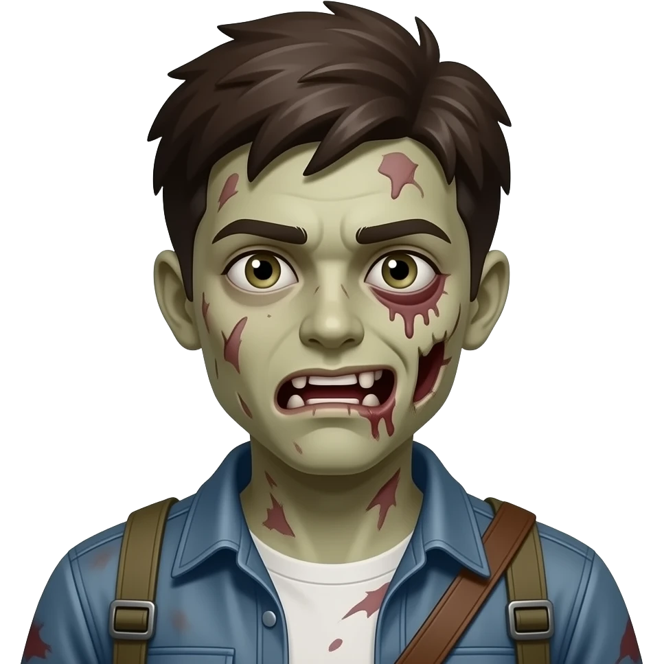 zombie killer boy like hype emoji
