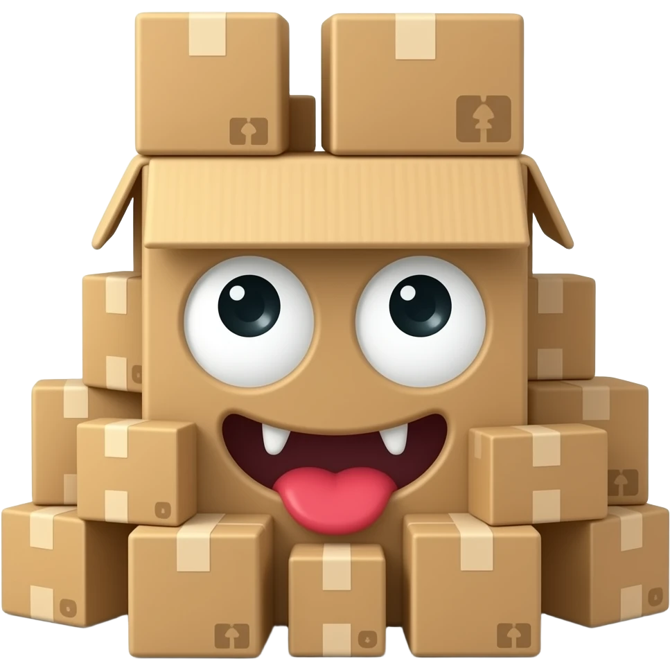 Box monster emoji