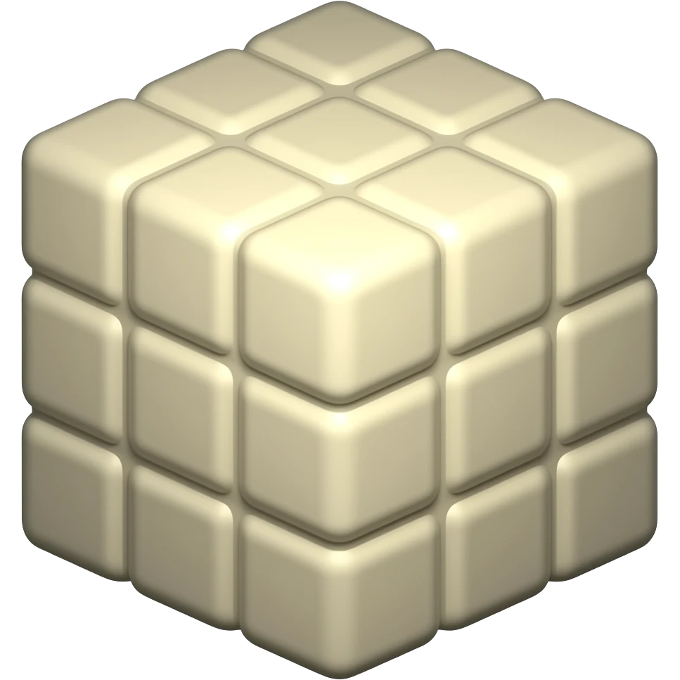 Cube emoji