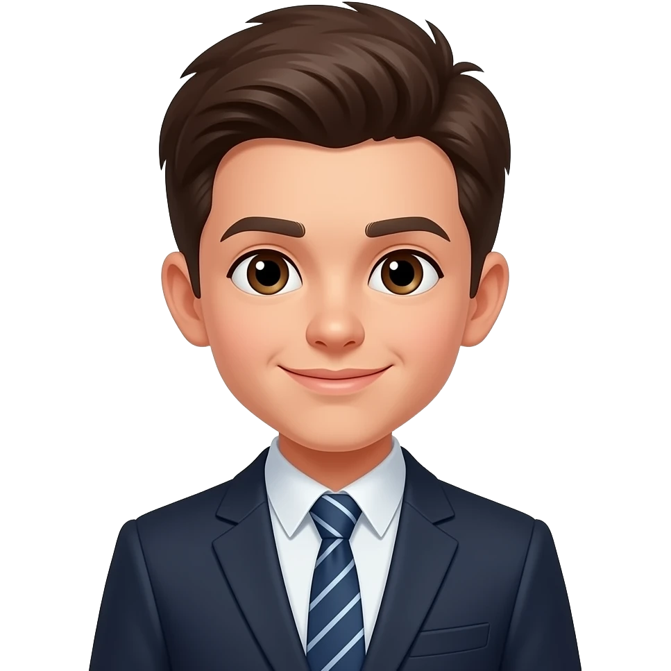 정장입은 소년 emoji