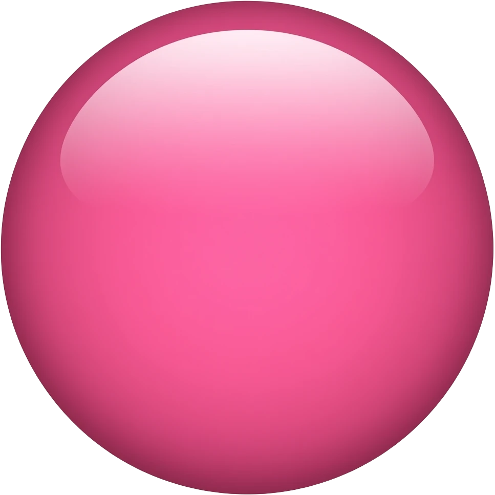 pink circle emoji