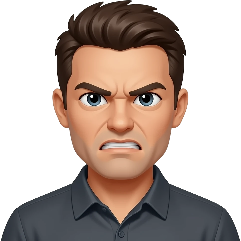 Make it more aggressive emoji