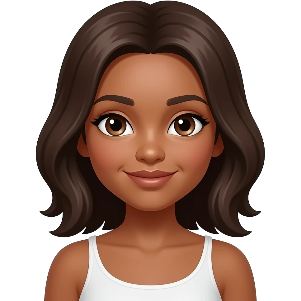 Girl with BBL emoji