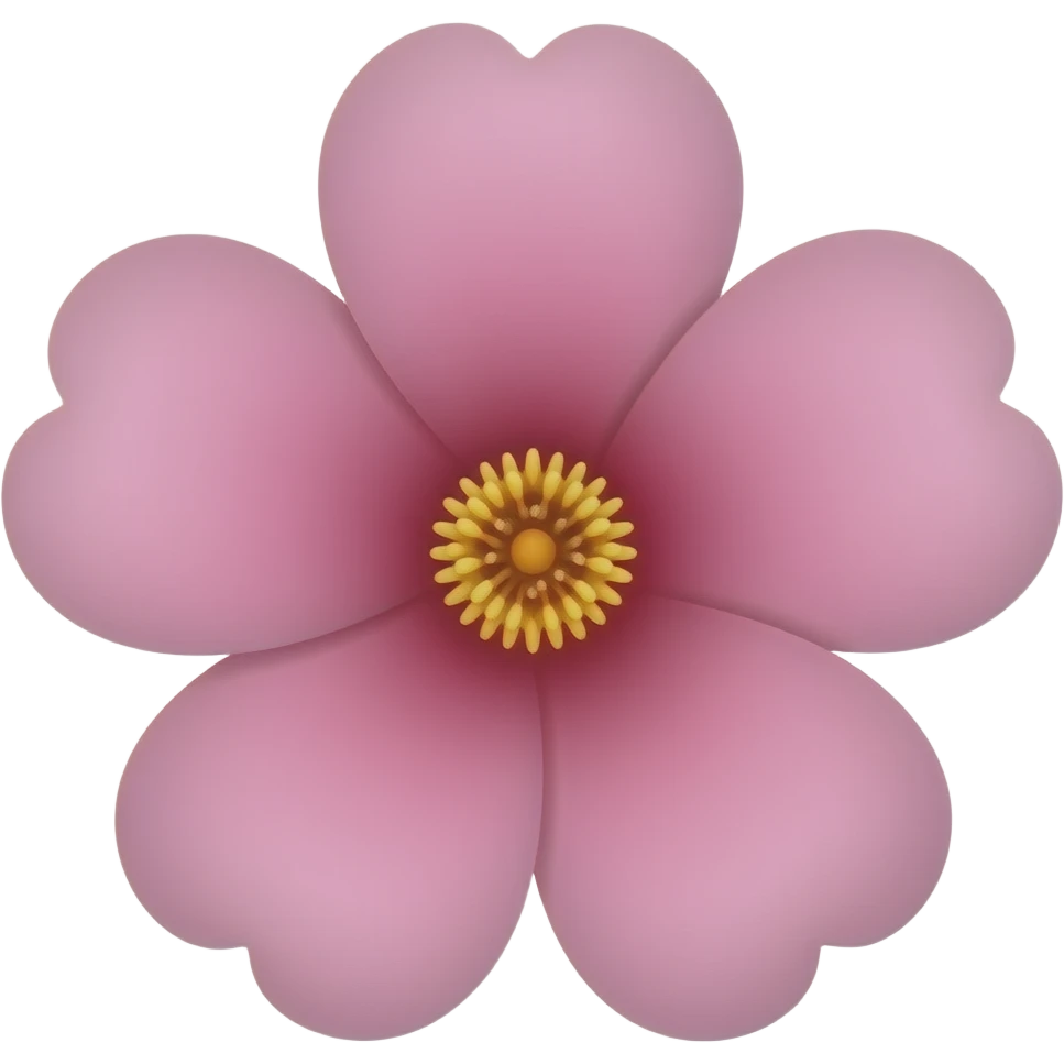 Flower pink emoji
