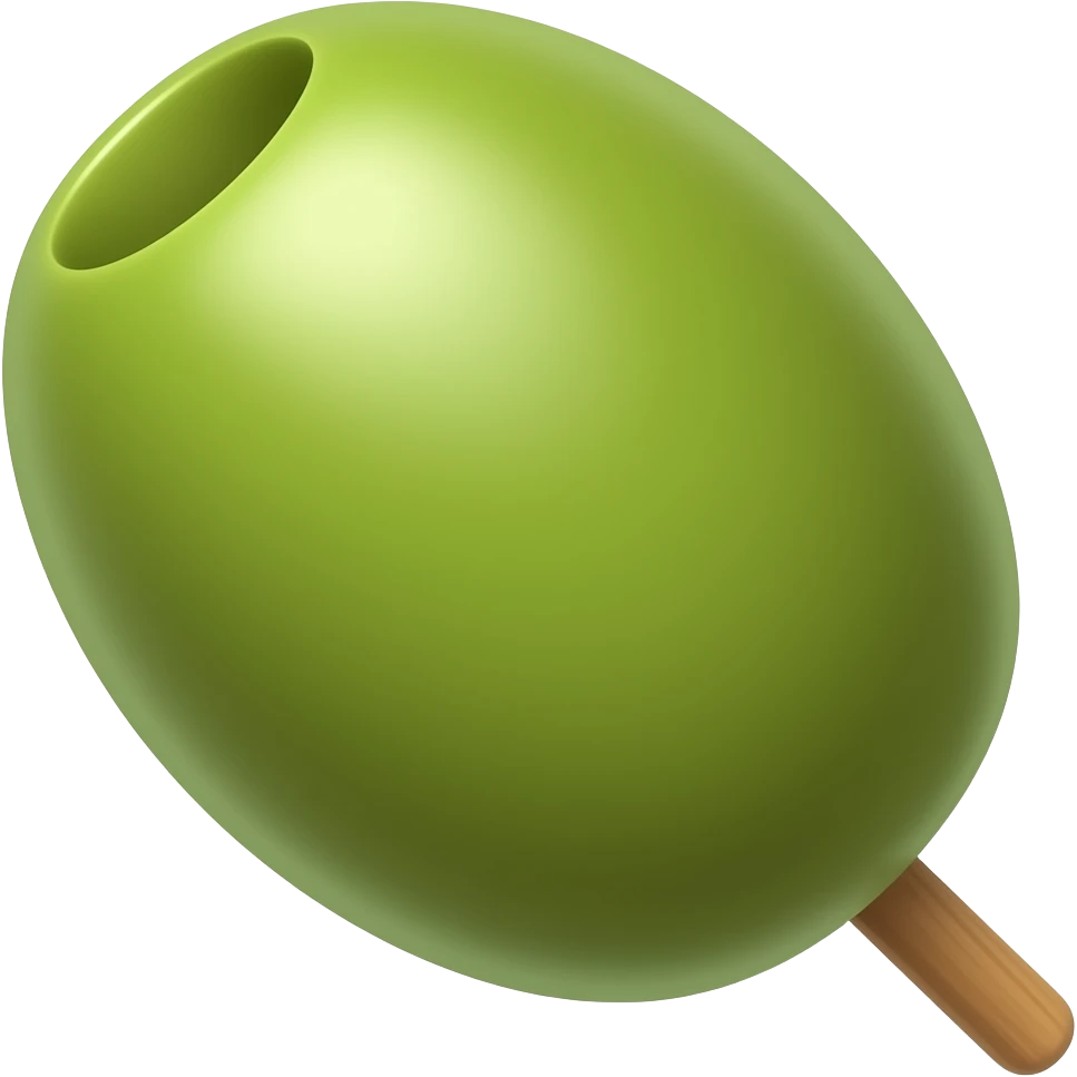 Olives on a stick emoji