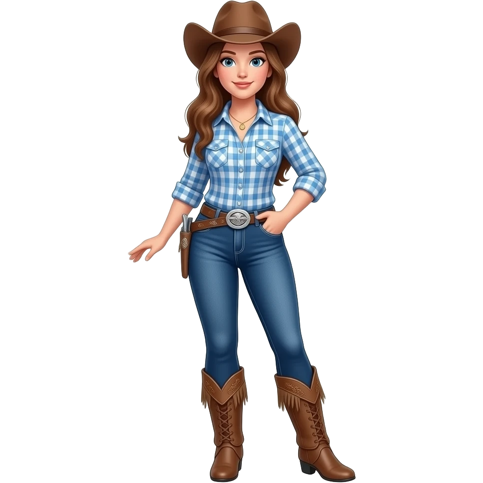 Cowgirl sex emoji