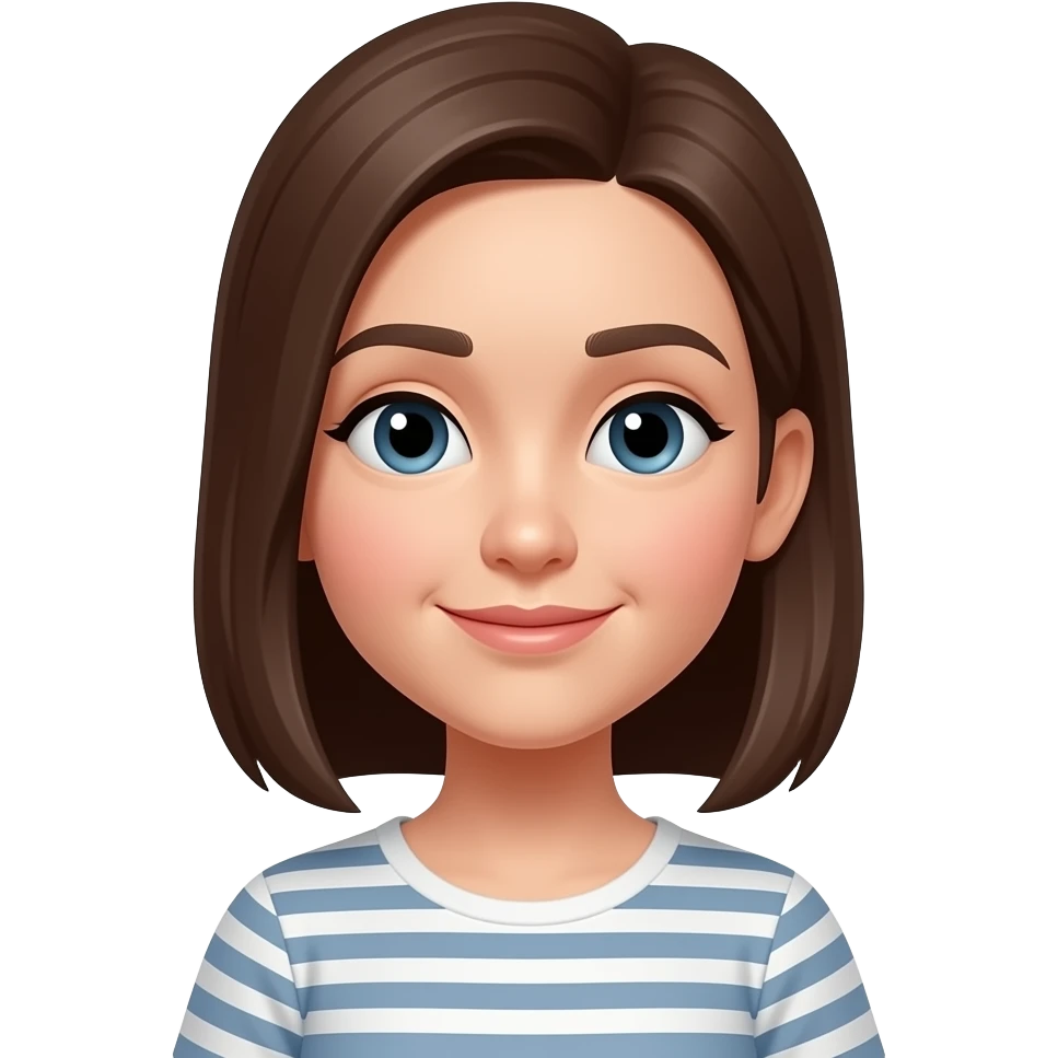 ایموجی دختر کامل emoji