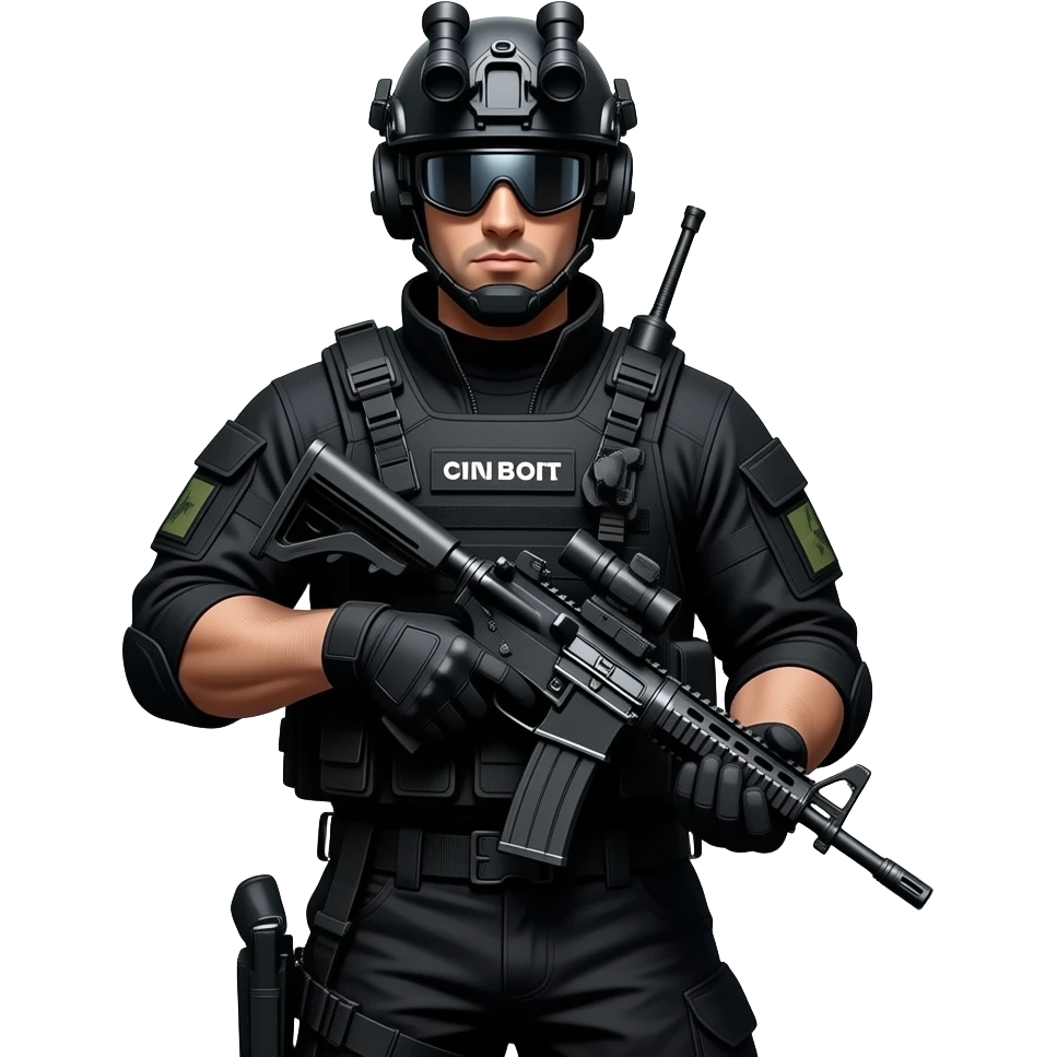 Special forces operator emoji