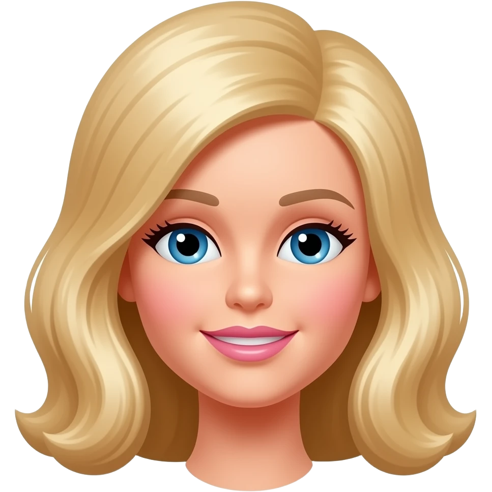 barbies head emoji
