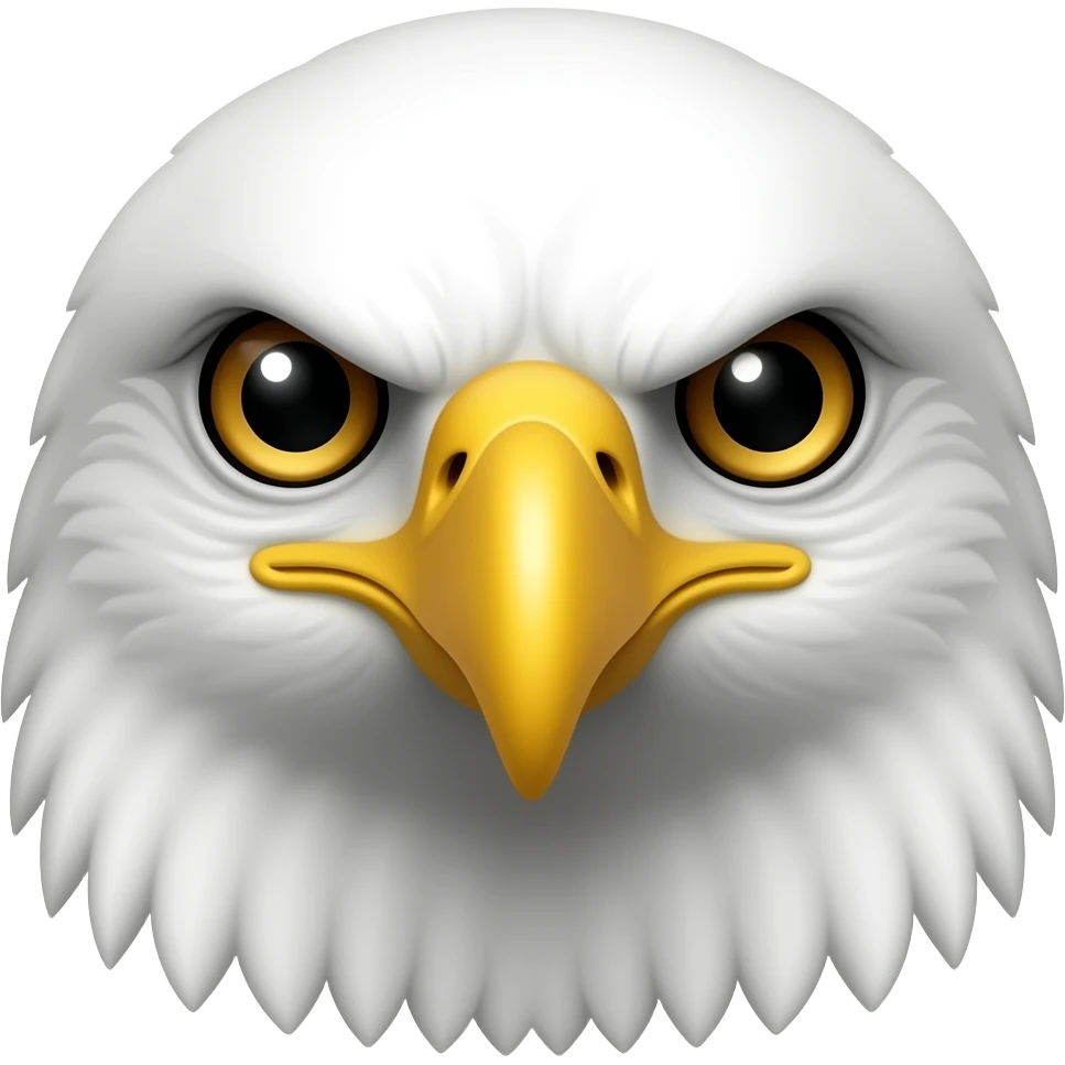 Eagle face emoji