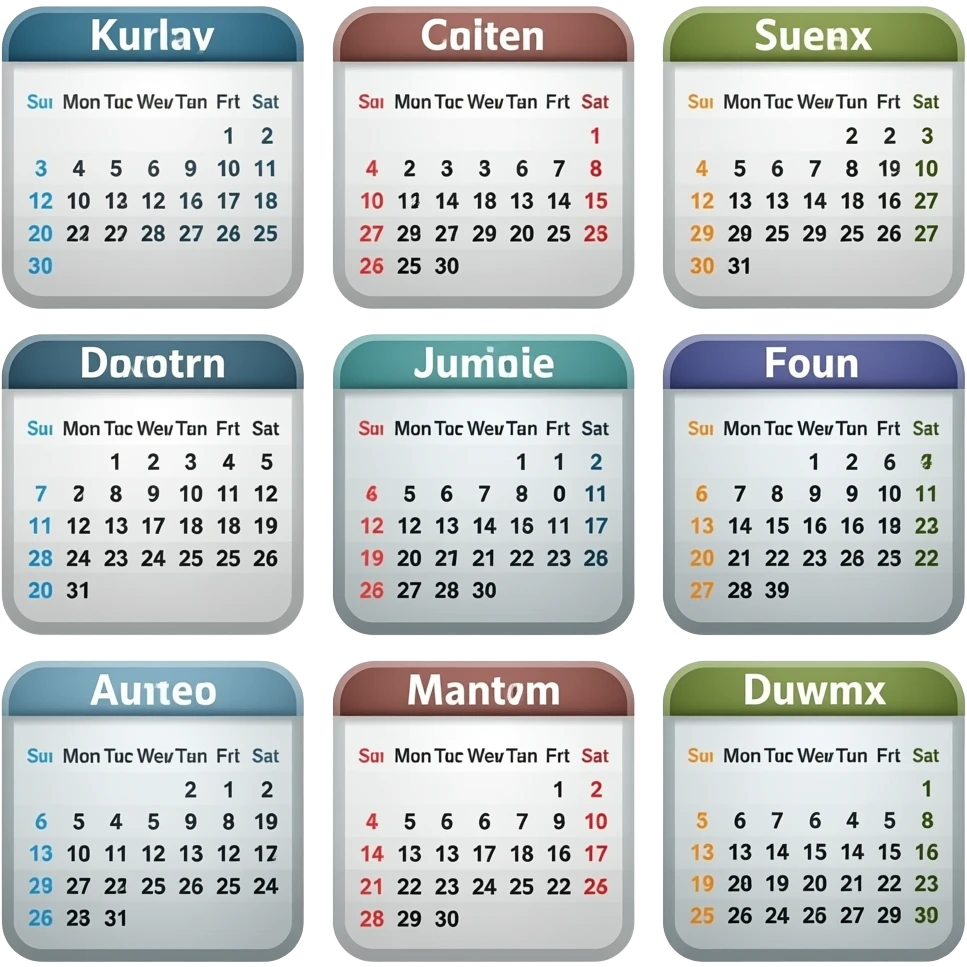 months emoji