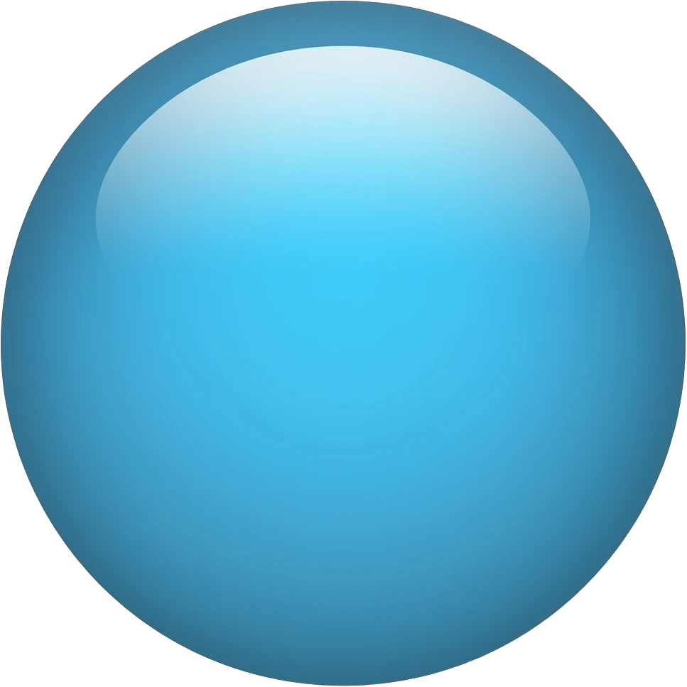 Blue emoji
