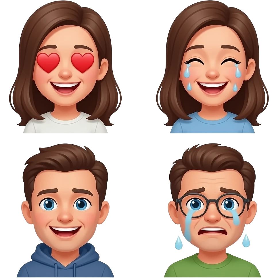 🥰😂🤢 emoji