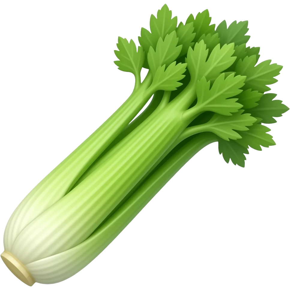realistic celery emoji