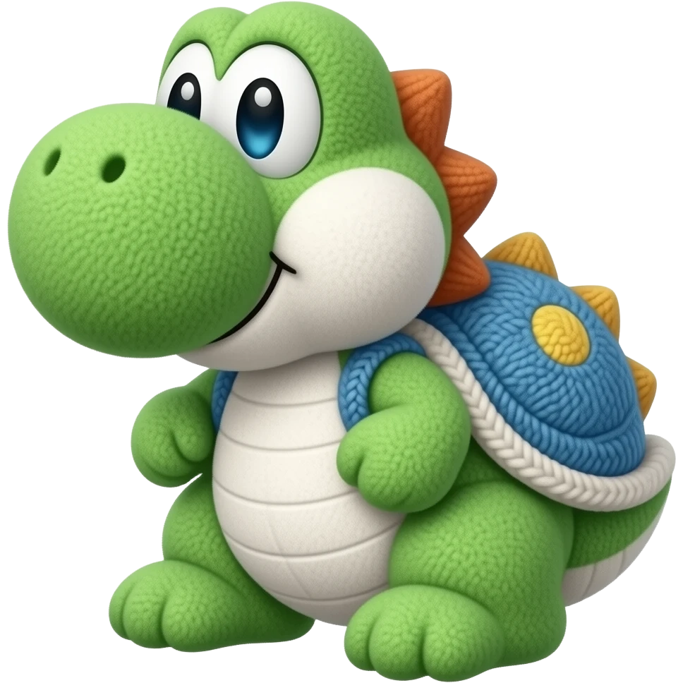 Yarn Yoshi emoji