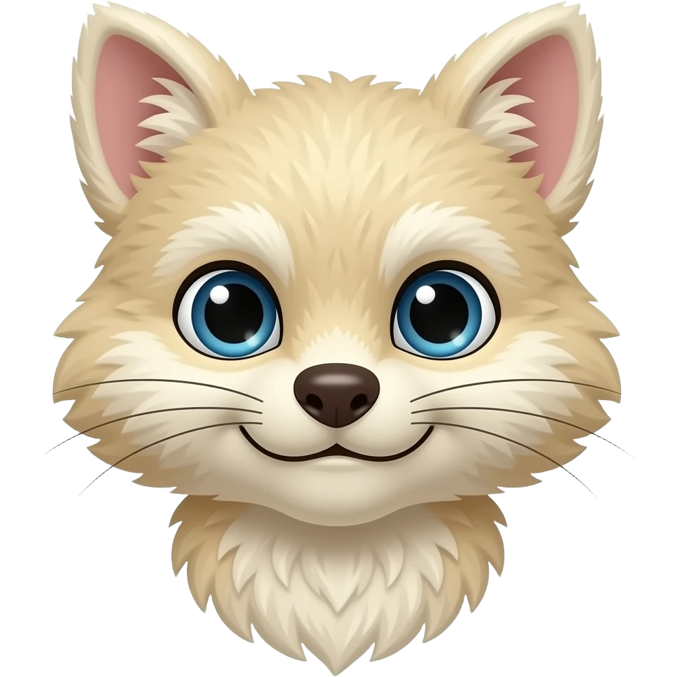 Furry half human emoji