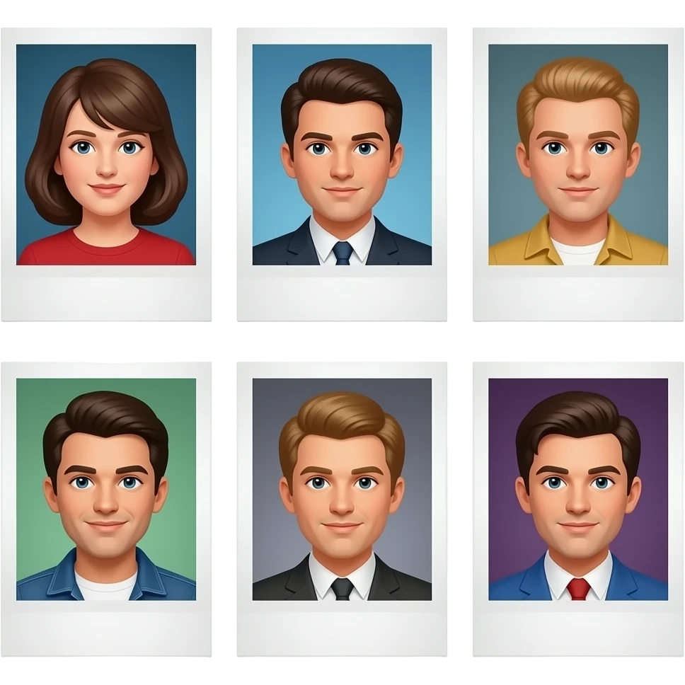 80s Printed Photos emoji