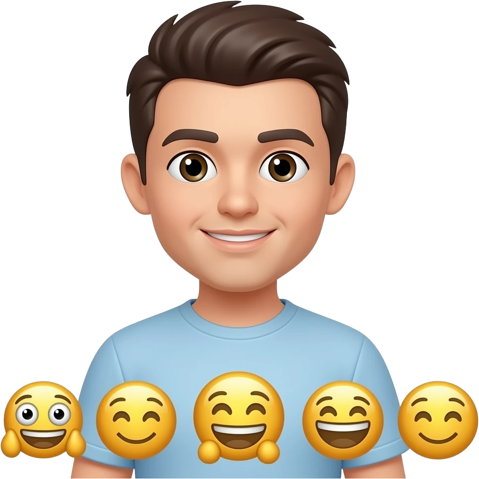Emojis sobre una presentación sobre mí emoji