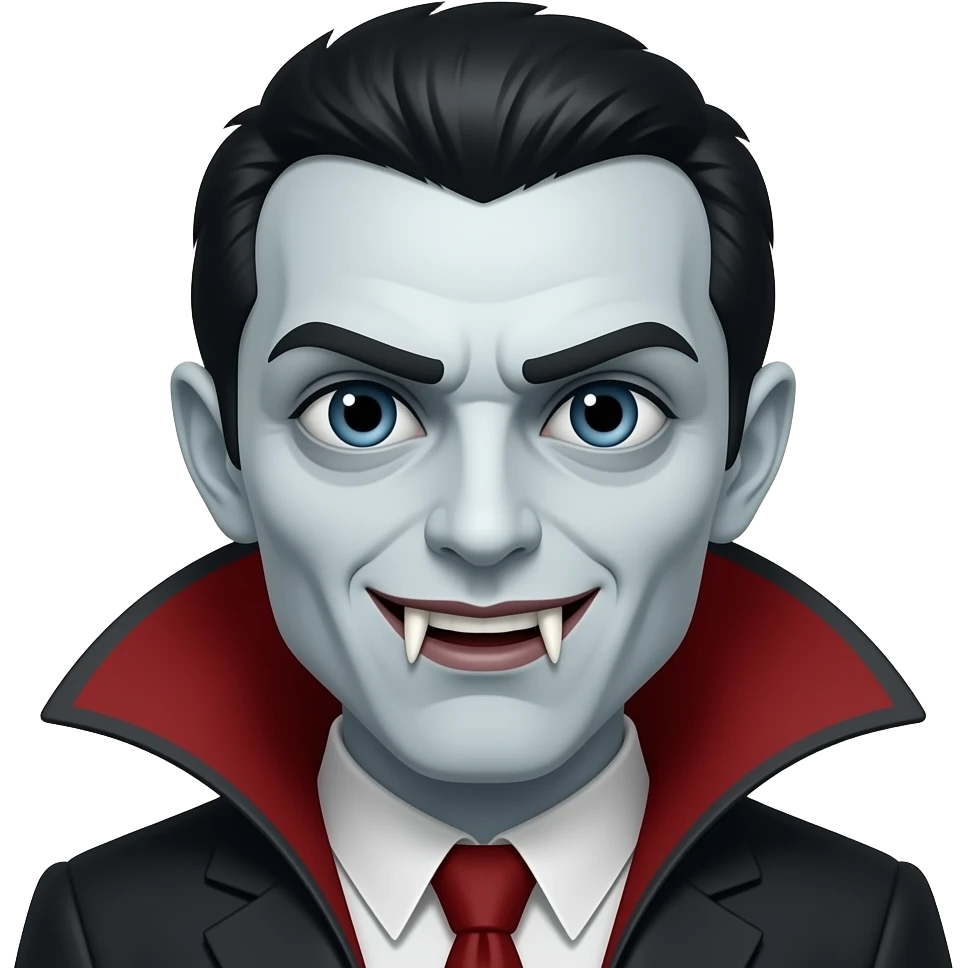 make a dead vampire emoji