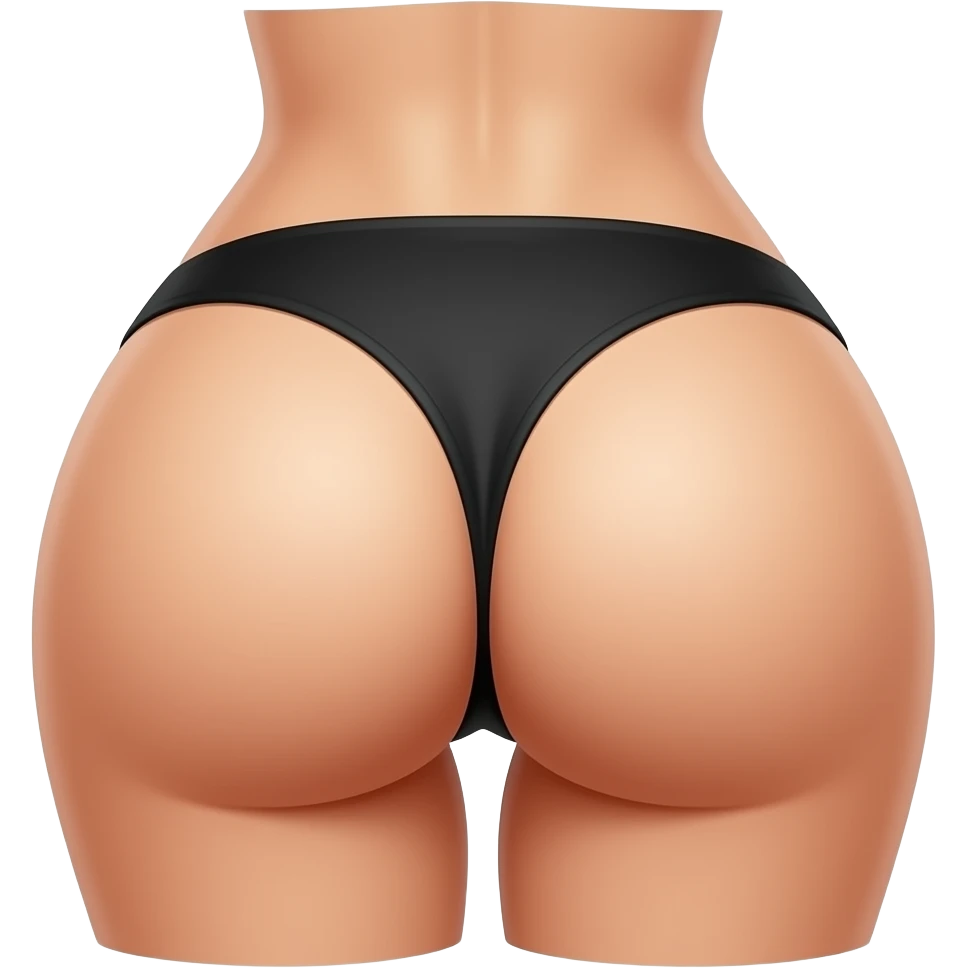 Butt cheeks emoji