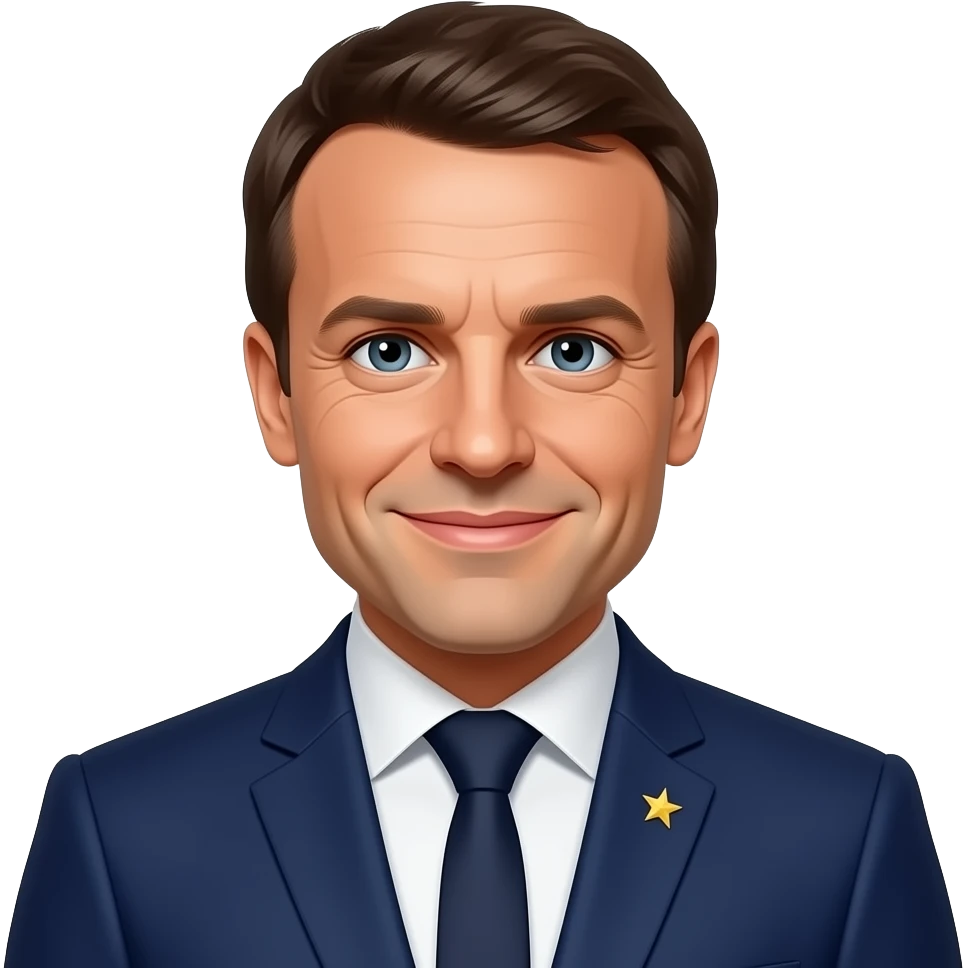 Emanuel macron emoji