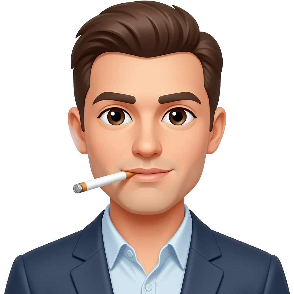 Emoji smooking emoji