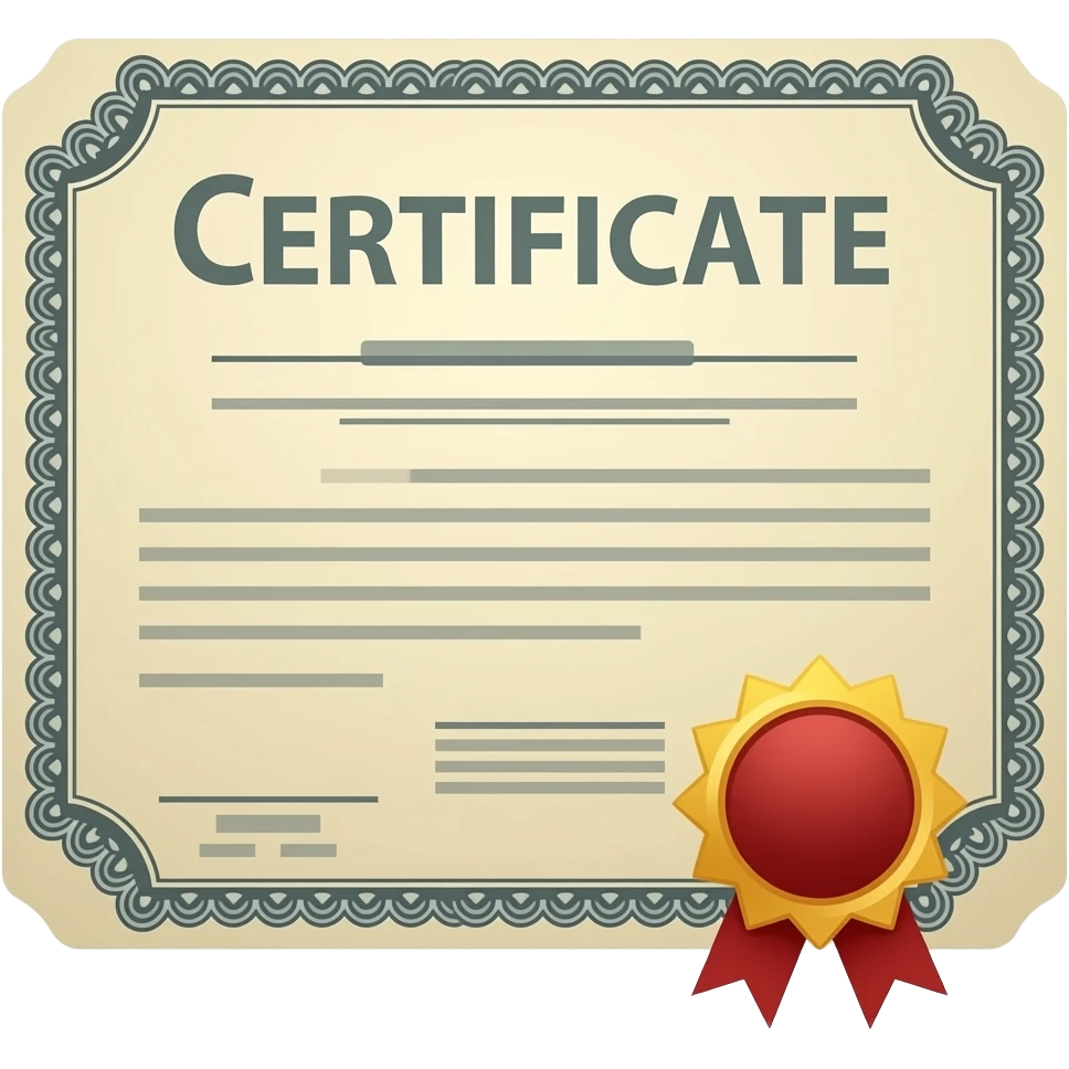 Certificacion emoji